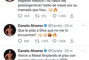 Boxeador ameaça Messi no Twitter - Metrópoles