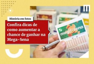 Cartela de joga da Mega-Sena- Metrópoles