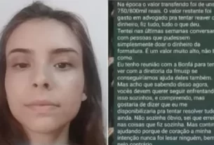 Alícia assumiu a responsabilidade pelo golpe.  (Foto: Reprodução)