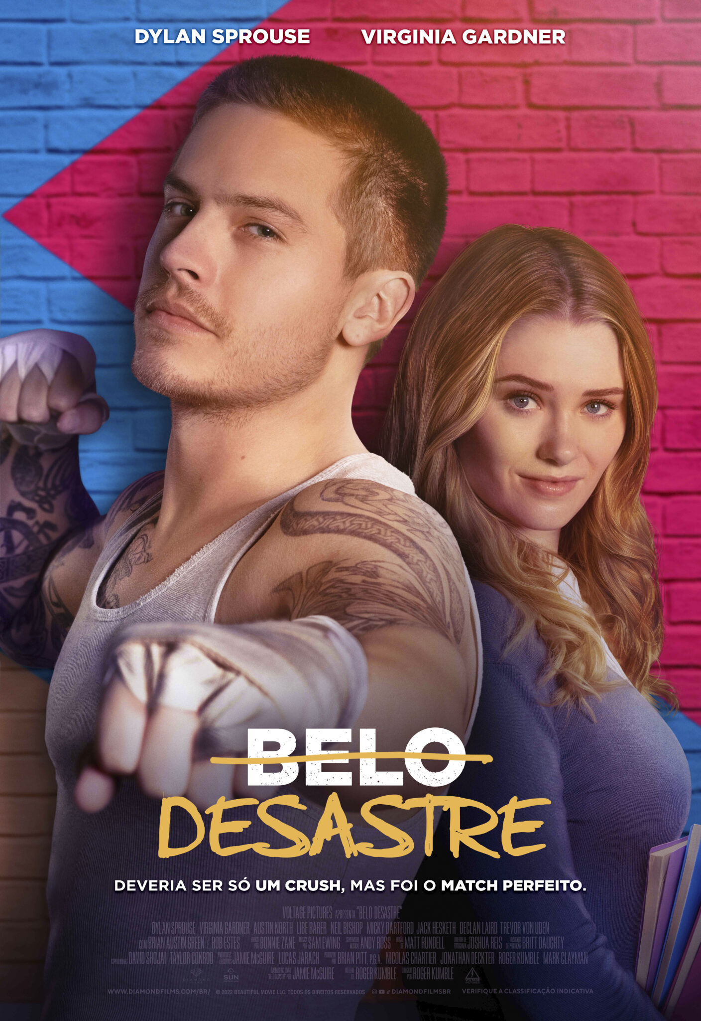 O filme é estrelado por Dylan Sprouse e Virginia Gardner.  (Foto: Divulgação)