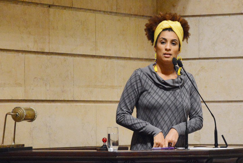 Marielle Franco, vereadora do PSol morta a tiros em 14 de março de 2018