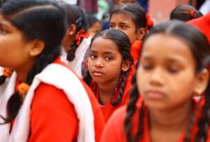 meninas indianas em festival - Metrópoles